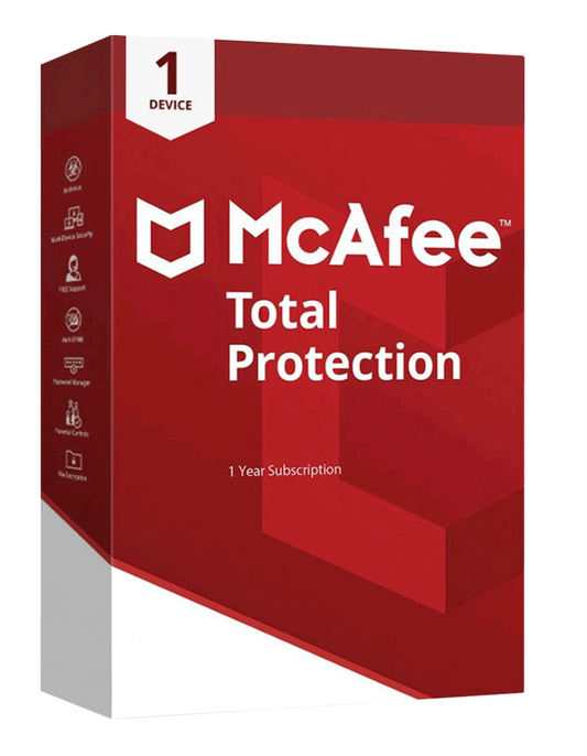McAfee: Total Protection (1 year, 1 device)